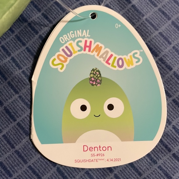 Squishmallow Denton the‎ chameleon ombré and sparkly 8” NWT - Picture 2 of 4